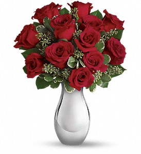 True Romance dozen red roses