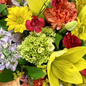 fresh cut flower arrangement